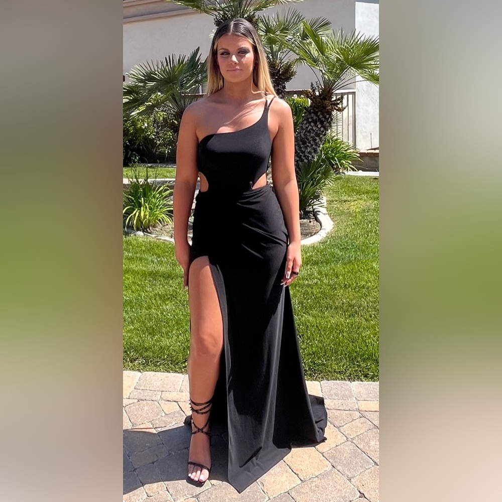Formal black dress prom formals New Year’s Eve